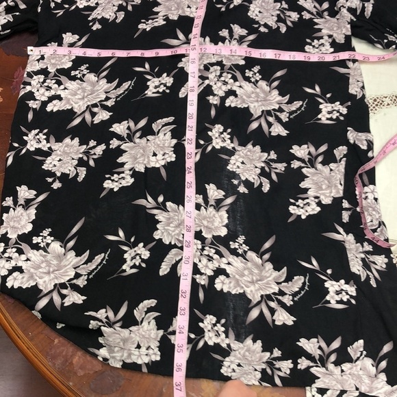 Spiritual Gangster Maya Floral Kimono Robe Tunic Top One Size - Picture 6 of 9